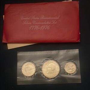 United States Bicentennial Silver Coin Set Uncirculated